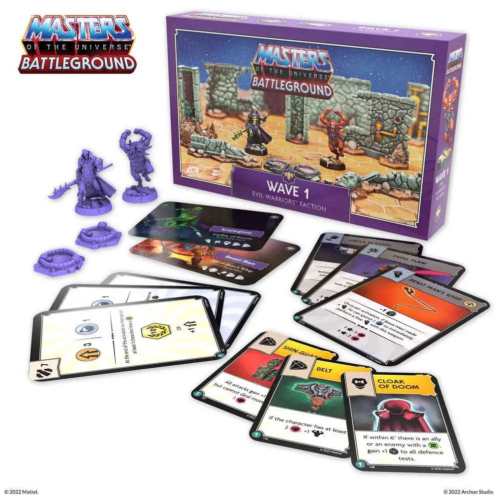 Masters of the Universe Wave 1: Evil Warriorsâ¢ Faction (EN) - PremiumHobby