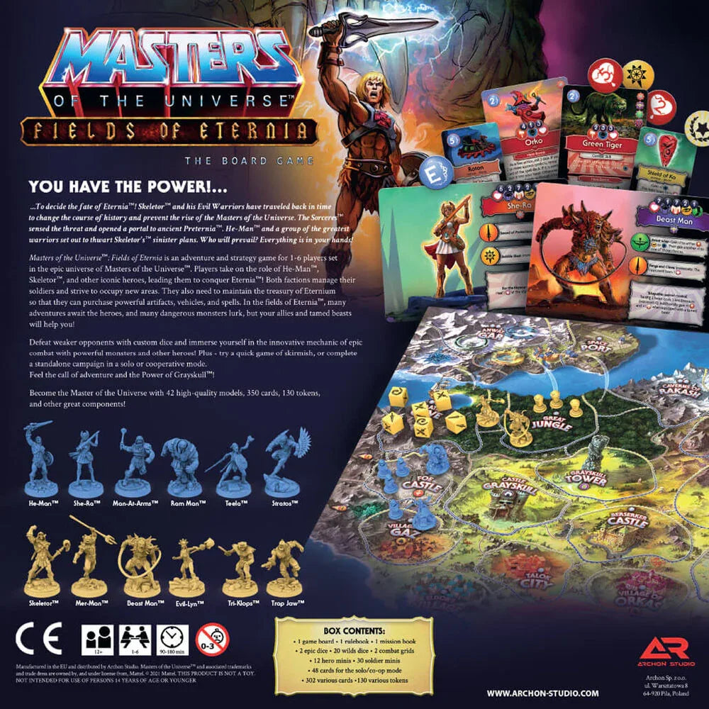Masters of the Universe: Fields of Eternia The Board Game (EN) - PremiumHobby