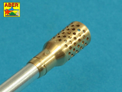 10,5cm KwK L/70 barrel with perforated muzzle brake for German Pz.Kpfw. VII Löwe or VK 7201(K)