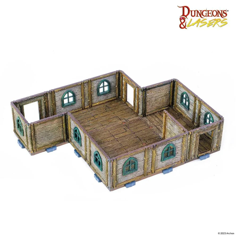 Dungeons & Lasers Expansion Set: WOODEN COTTAGE - PremiumHobby