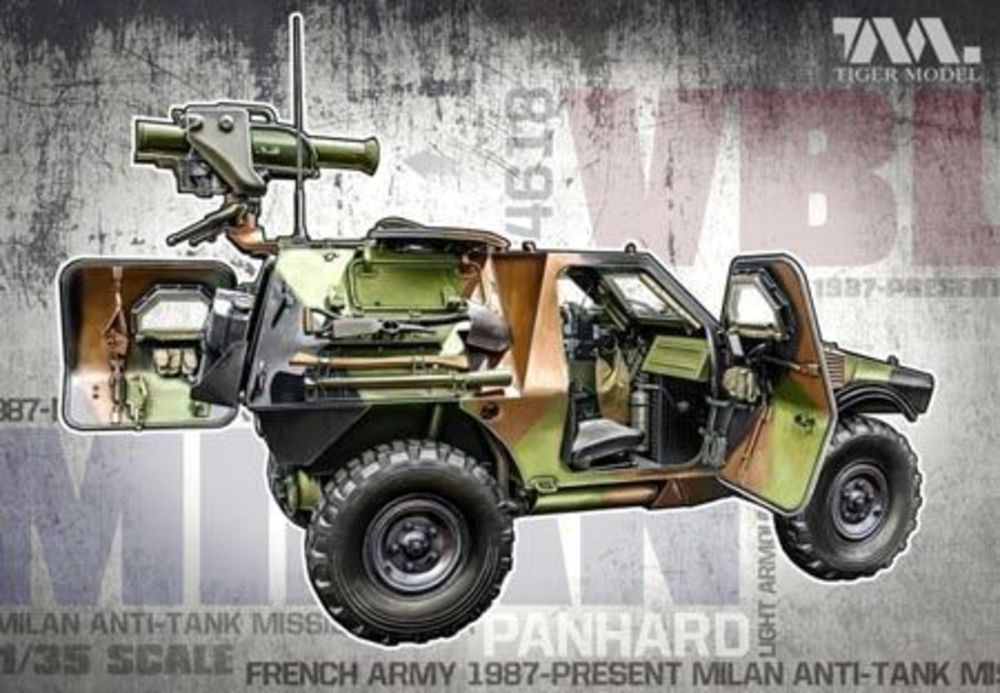 French VBL with Milan Anti-Tank Missile Launcher