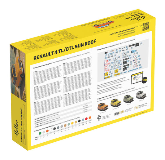 STARTER KIT Renault 4 TL/GTL Sun Roof