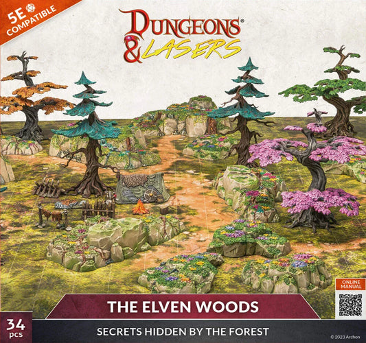 Dungeons & Lasers Starter Set: THE ELVEN WOODS