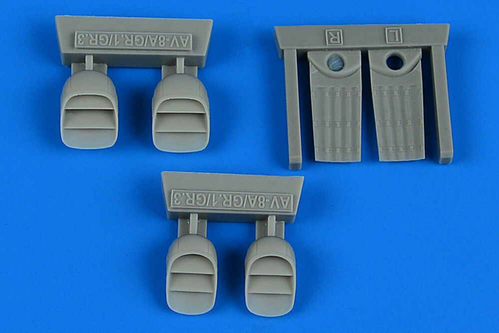 Harrier AV-8A/GR.1/GR.3 exhaust nozzles for AIRFIX