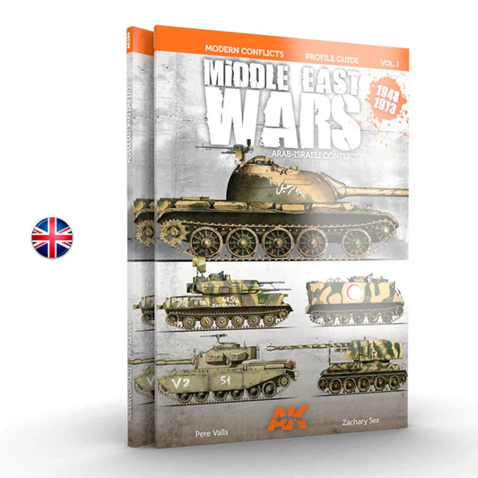 MIDDLE EAST WARS 1948-1973 PROFILE GUIDE VOL.I - English