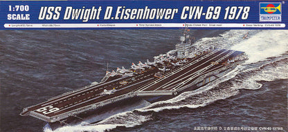 USS Dwight D. Eisenhower CVN-69 1978