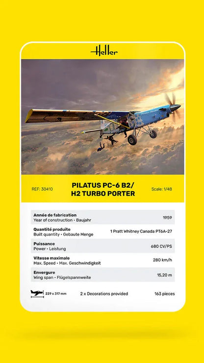 Pilatus PC-6 B2/H2 Turbo Porter - PremiumHobby