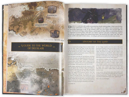 Dungeons & Lasers THE WORLD OF DEUSLAIR: RPG CAMPAIGN (hardcover) - PremiumHobby