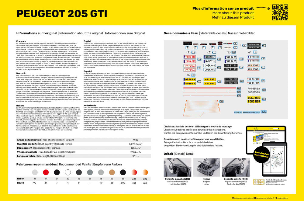 STARTER KIT Peugeot 205 GTI