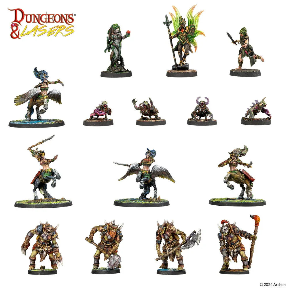 Dungeons & Lasers Miniatures: DEUSLAIR: CORE SET - PremiumHobby