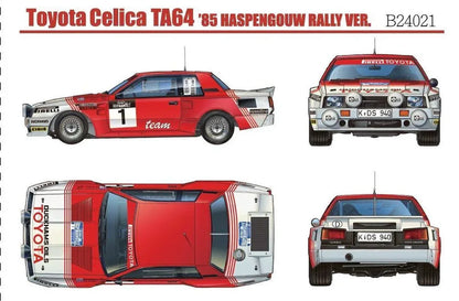 Toyota TA64 Celica '85 Haspengouw Rally Ver. - PremiumHobby