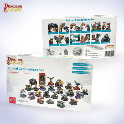 Dungeons & Lasers Miniatures: ANIMAL COMPANIONS