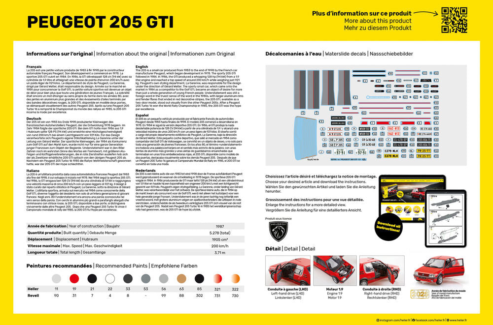 STARTER KIT Peugeot 205 GTI