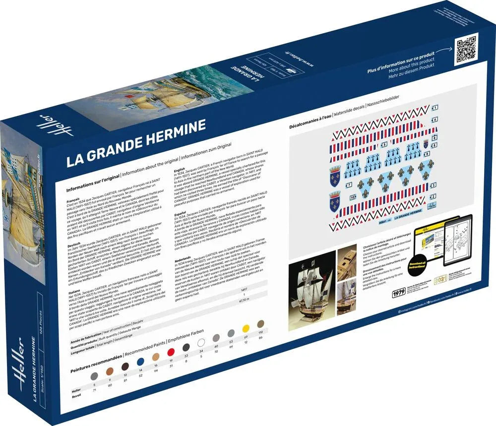 STARTER KIT La Grande Hermine - PremiumHobby