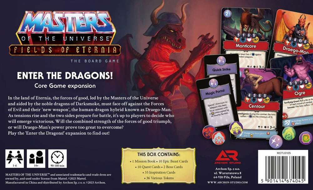 Masters of the Universe: Fields of Eternia – Enter the Dragons! (EN) - PremiumHobby