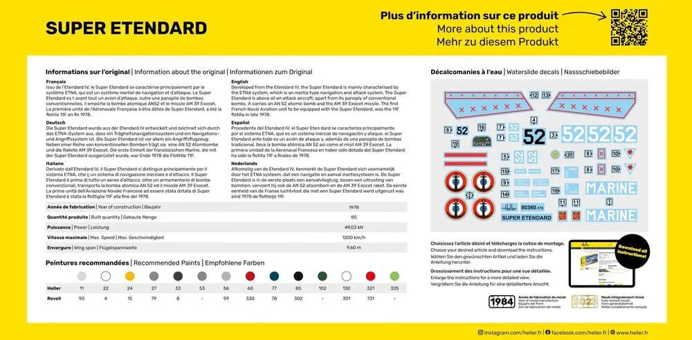STARTER KIT Super Etendard - PremiumHobby