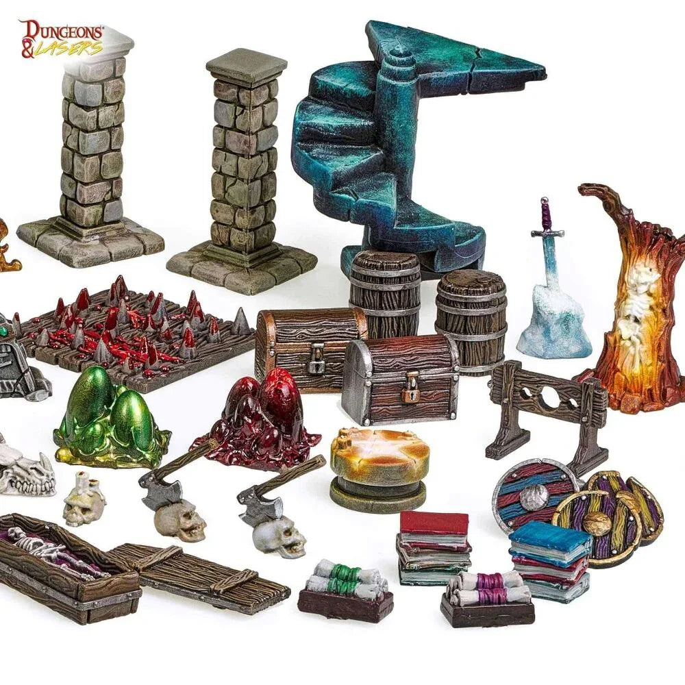 Dungeons & Lasers Expansion Set: FANTASY CUSTOMIZATION BITS - PremiumHobby