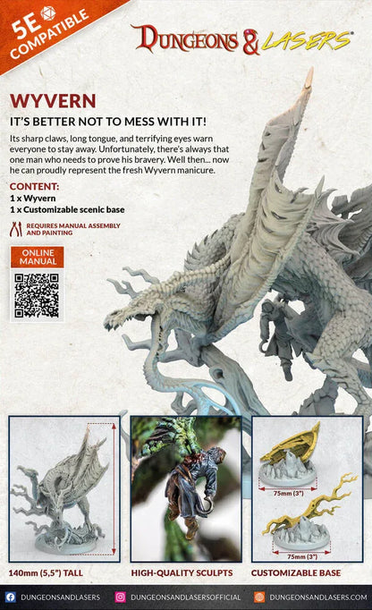 Dungeons & Lasers Dragons: WYVERN - PremiumHobby