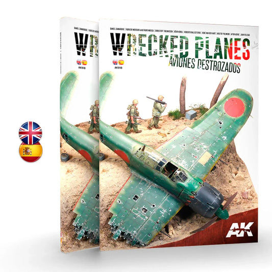 WRECKED PLANES - AVIONES DESTROZADOS - Bilingüal