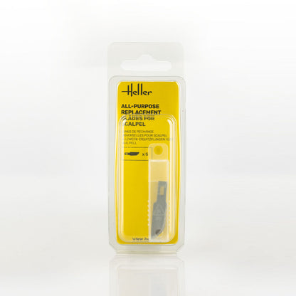 All-purpose replacement blades for scalpel (5 pieces)