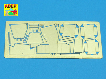 Right stowage bins for SdKfz 250, 252, 253
