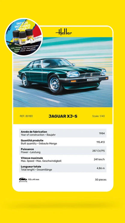 STARTER KIT Jaguar XJ-S - PremiumHobby