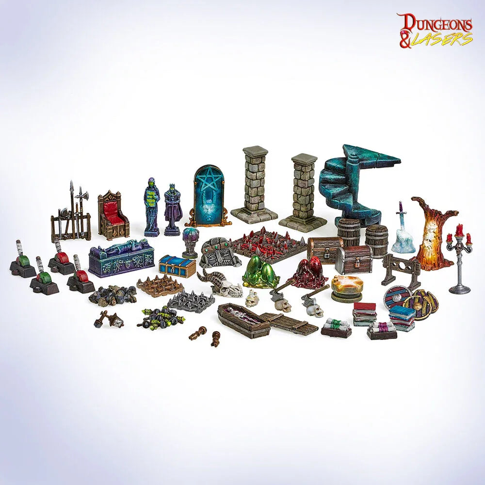 Dungeons & Lasers Expansion Set: FANTASY CUSTOMIZATION BITS - PremiumHobby
