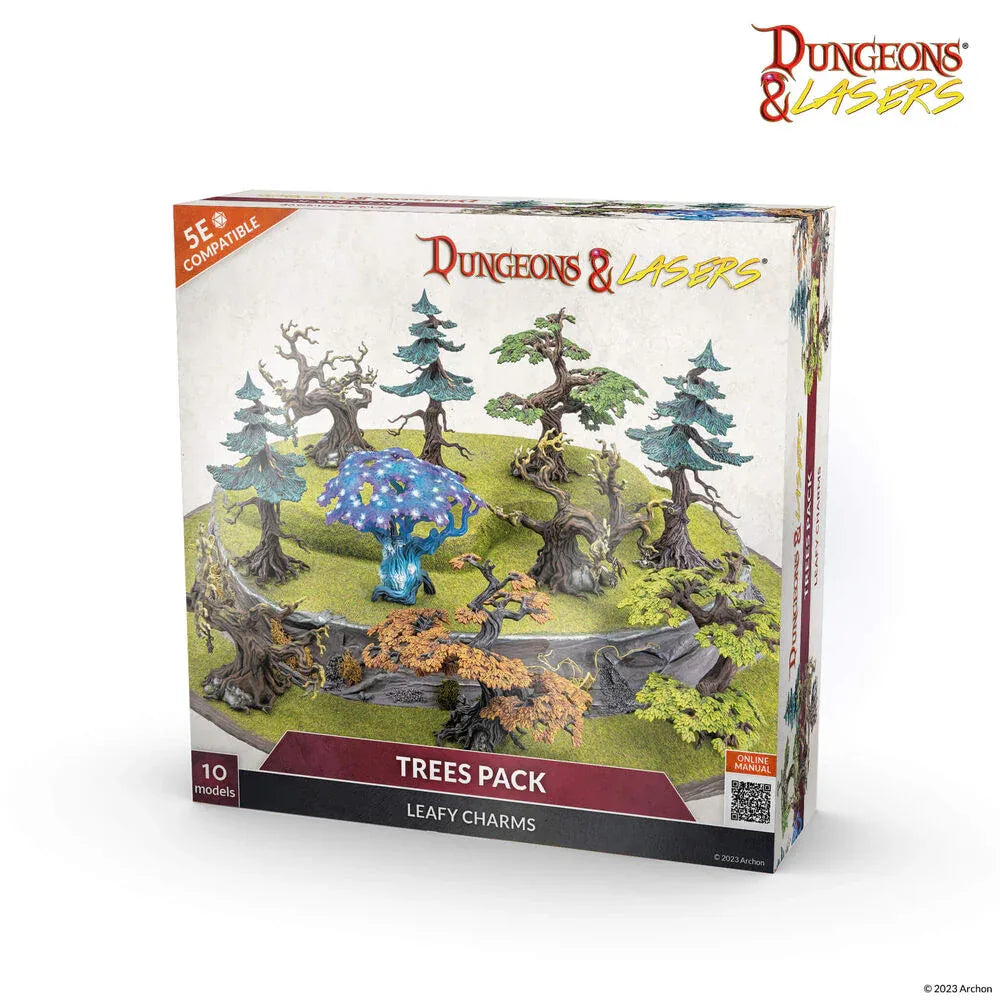 Dungeons & Lasers Expansion Set: TREES PACK - PremiumHobby