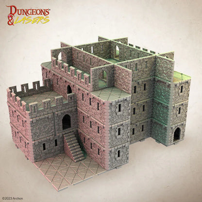 Dungeons & Lasers Starter Set: GRAND STRONGHOLD - PremiumHobby