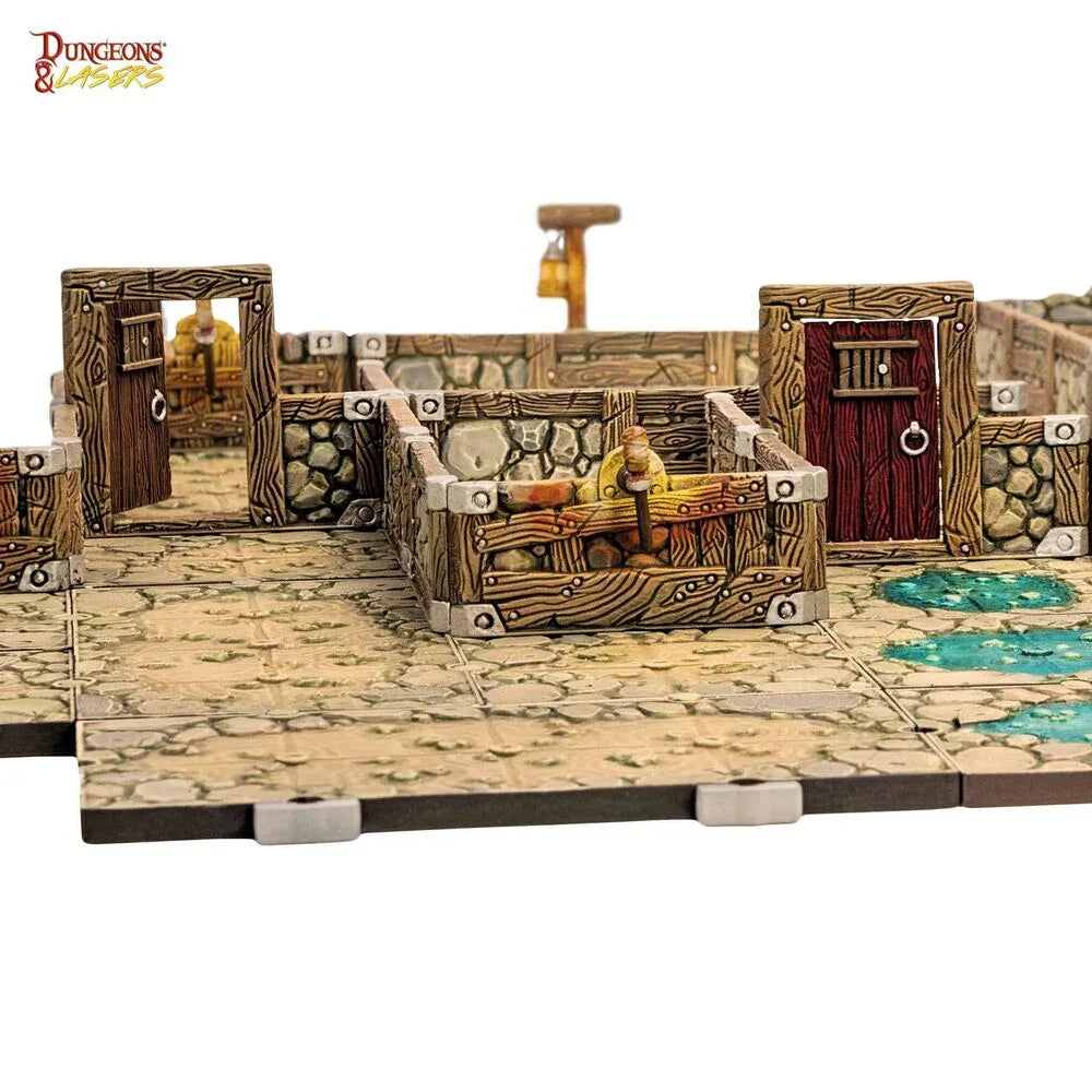 Dungeons & Lasers Dwarven Mine Half-Height Walls - PremiumHobby
