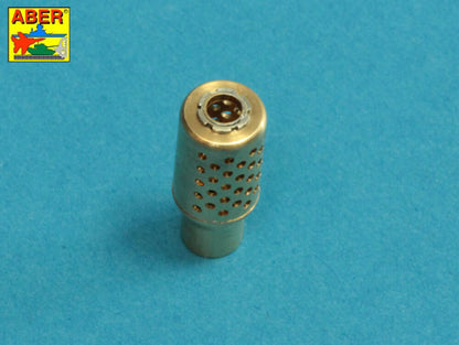 10,5cm KwK L/70 barrel with perforated muzzle brake for German Pz.Kpfw. VII Löwe or VK 7201(K)