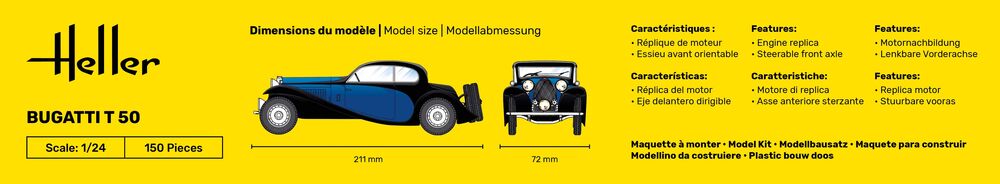 STARTER KIT Bugatti T 50