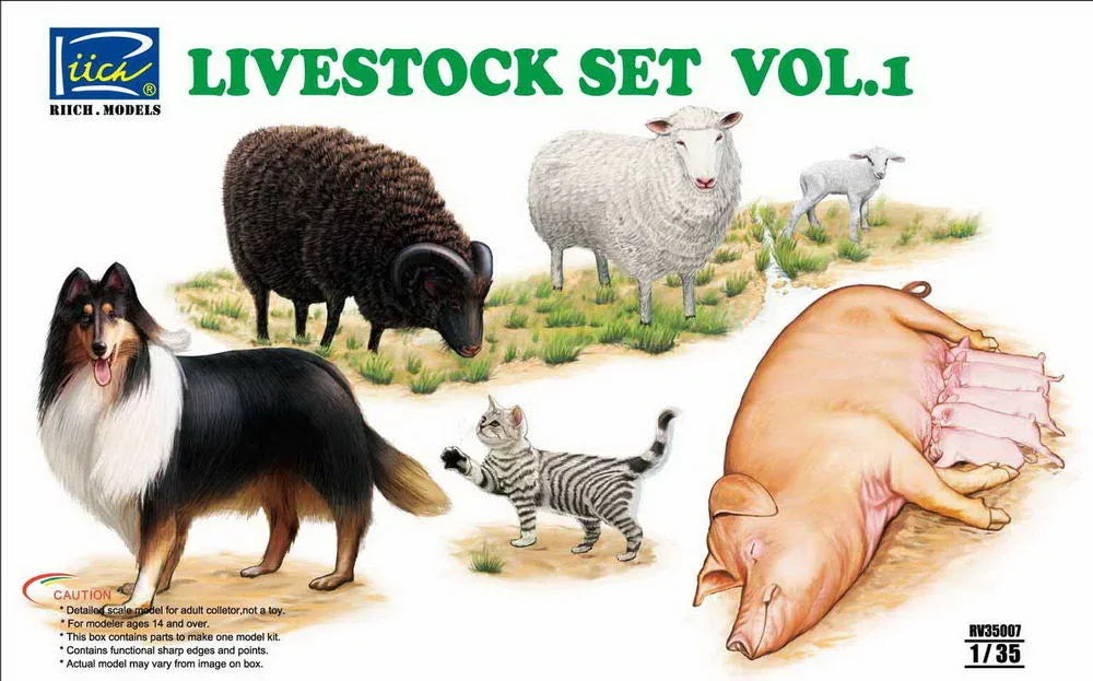 Livestock Set Vol.1 - PremiumHobby