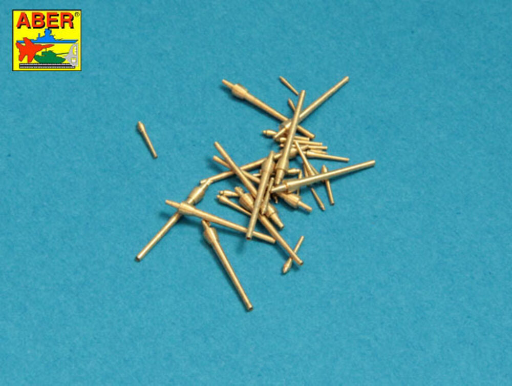 Barrels set for Russian Cruisier Varyag: 152mm x 12; 75mm x 12; 47mm x 10; 37mm x 2