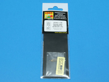 German indicator for Sd.Kfz.231; 232 x 4 pcs