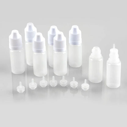 Dropper bottles 10 ml (8 pieces) - PremiumHobby