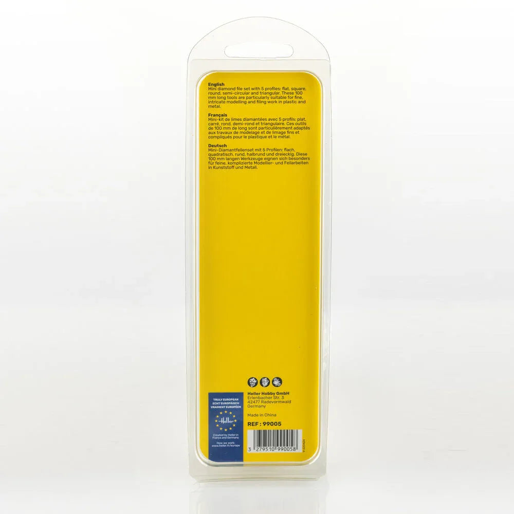 Diamond file set 100 mm (5 pieces) - PremiumHobby