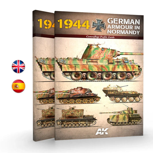 1944 GERMAN ARMOUR IN NORMANDY  Camouflage Profile Guide English