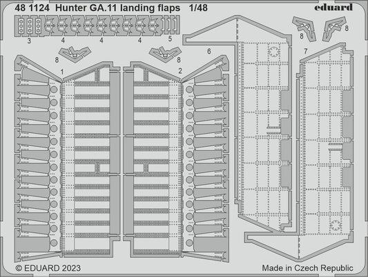 Hunter GA.11 landing flaps 1/48 AIRFIX