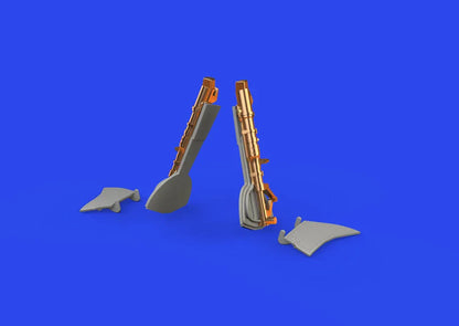 Bf 109K-4 undercarriage legs BRONZE 1/48 EDUARD - PremiumHobby
