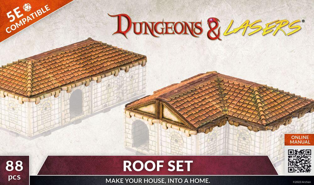 Dungeons & Lasers Expansion Set: ROOF SET - PremiumHobby