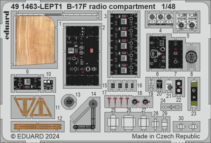 B-17F radio compartment 1/48