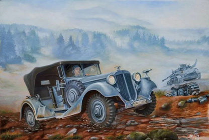 Horch V8 Type 830R - PremiumHobby