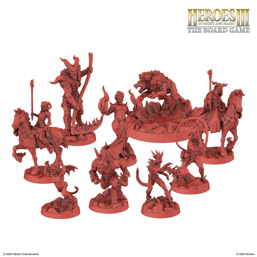 Heroes of Might and Magic III: The Board Game Inferno Expansion (DE) - PremiumHobby