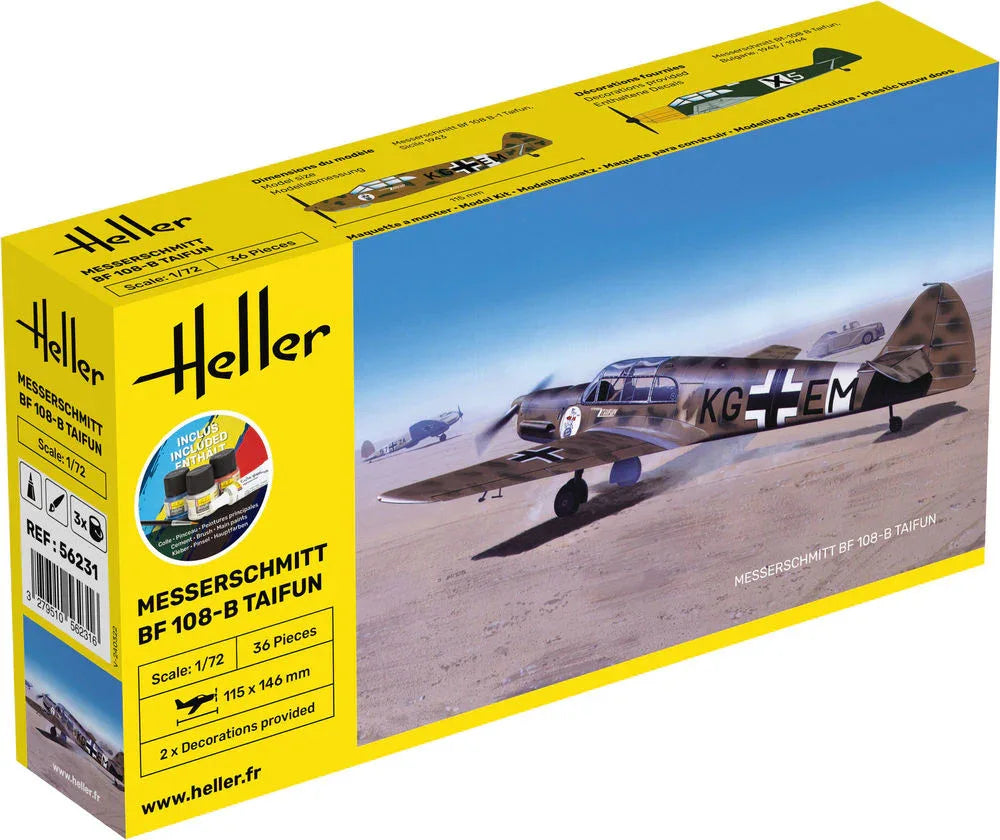 STARTER KIT Messerschmitt Bf 108 B Taifun - PremiumHobby