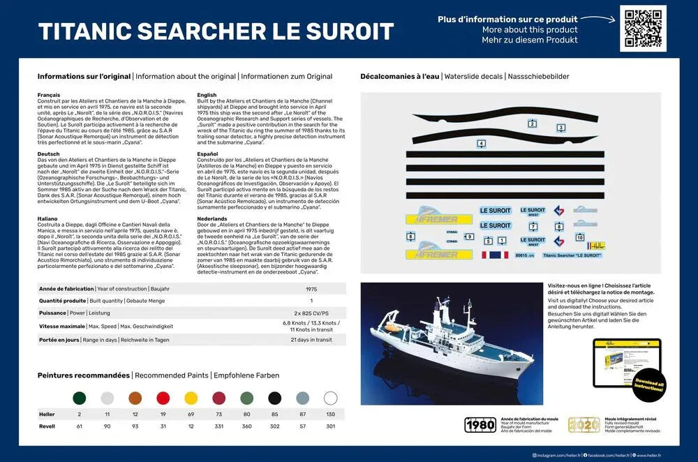 Titanic Searcher "Le Suroit" - PremiumHobby