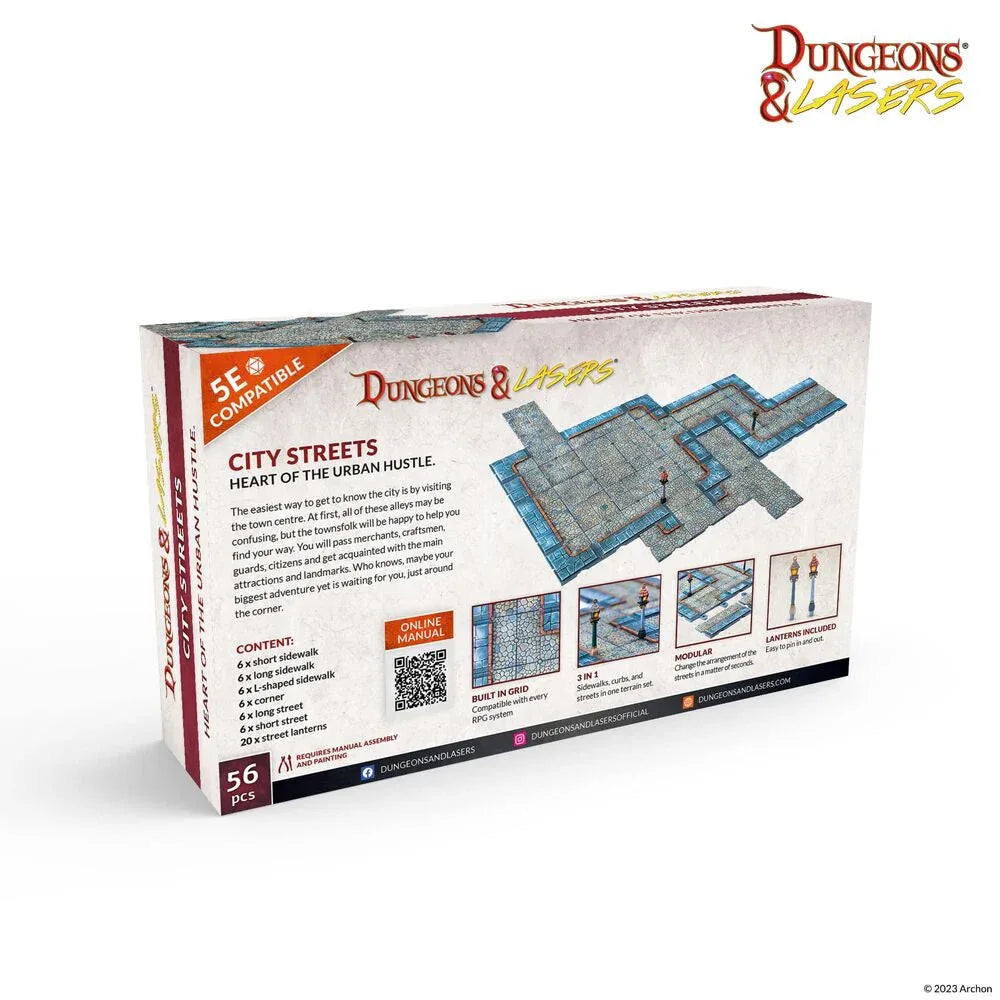 Dungeons & Lasers Expansion Set: CITY STREETS - PremiumHobby