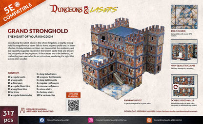 Dungeons & Lasers Starter Set: GRAND STRONGHOLD - PremiumHobby