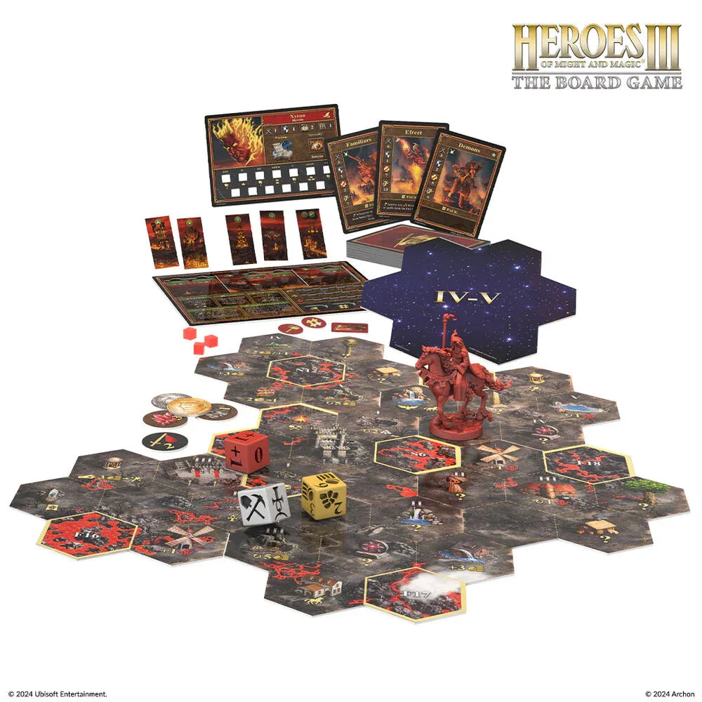 Heroes of Might and Magic III: The Board Game Inferno Expansion (PL) - PremiumHobby
