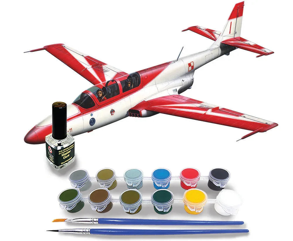 TS-11 White & Red Iskra START SET - PremiumHobby